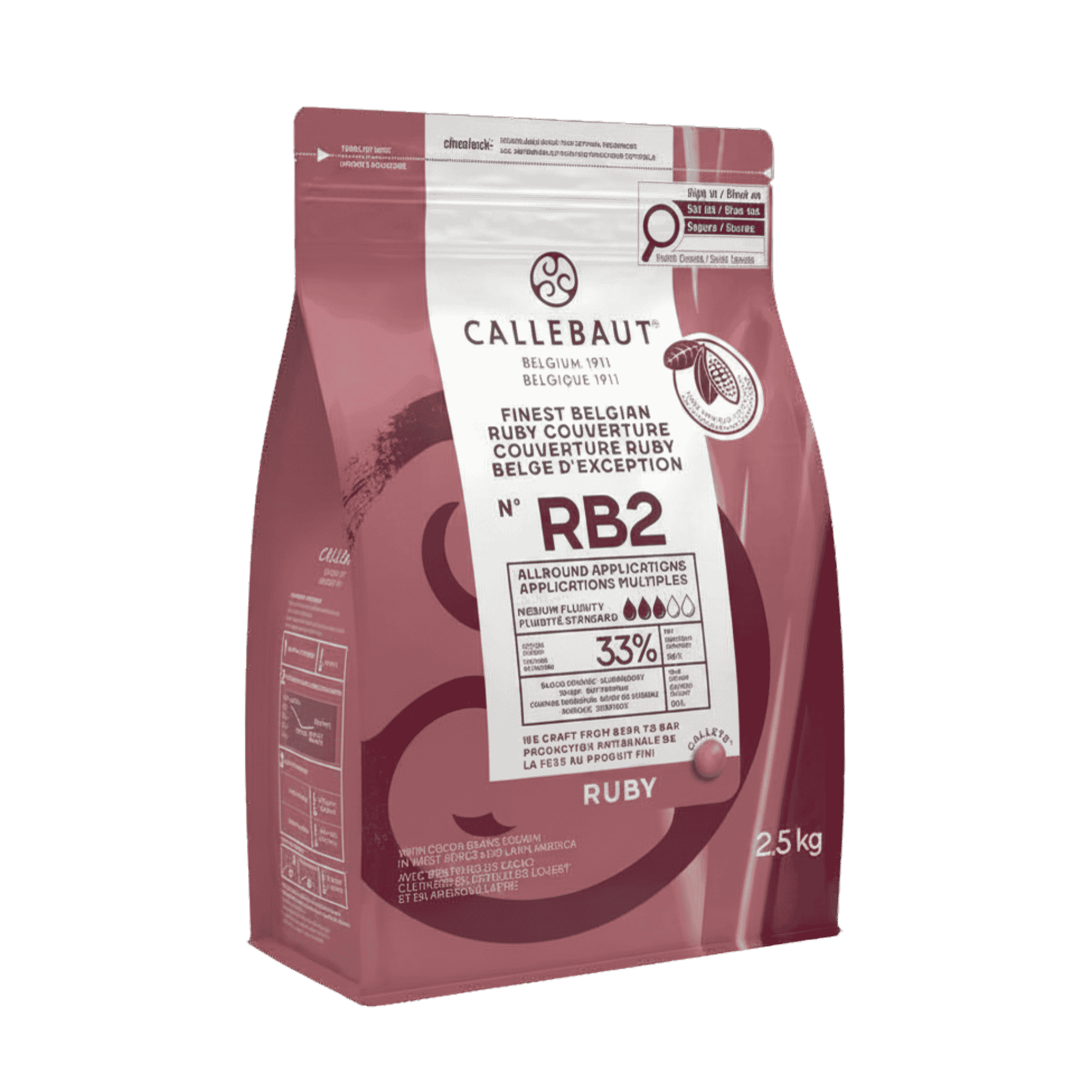 Ruby Chocolate Callets Recipe RB2 2.5kg, , small